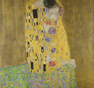 Chaussettes "Le baiser" de Gustav Klimt par MuseArta