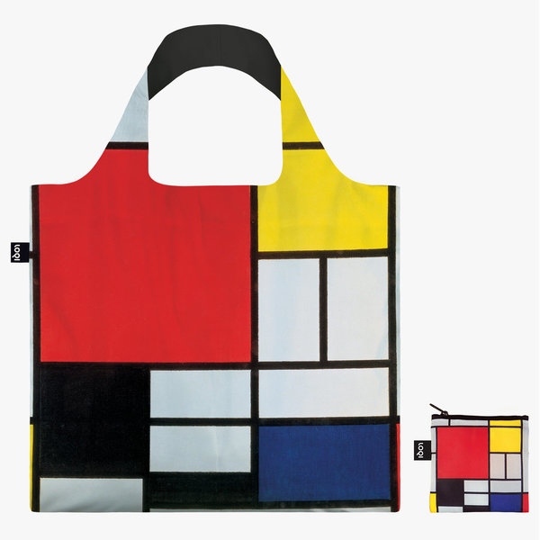 "Composition avec rouge, jaune, bleu et noir" de Piet Mondrian par LOQI
