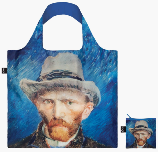 "Autoportrait au chapeau de paille" de Vincent Van Gogh par LOQI